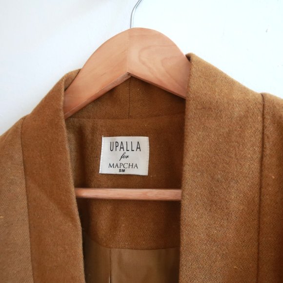 Cropped Wool Coat - Picture 2 of 4